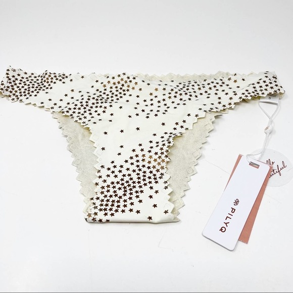 Pilyq City Of Stars Reversible ZigZag Bikini Bottoms NWT - Picture 8 of 10